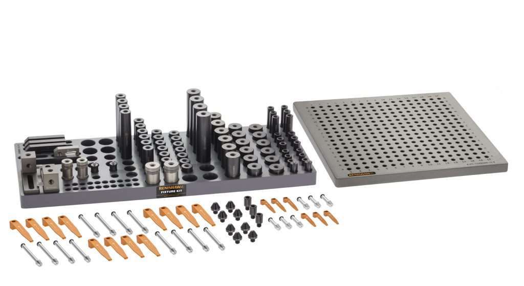 Renishaw fixture kits, plates, and components